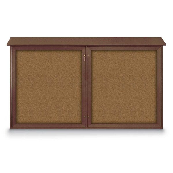 Open Faced Traditional Rounded Corkboard